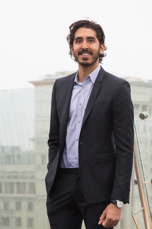 MOSCOW, RUSSIA, MARCH, 01: Actor Dev Patel. Photo-call of the movie "Chappie", March, 01, 2015 at RITZ HOTEL in Moscow, Russiaのeditorial素材