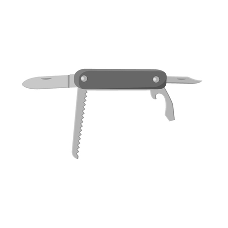 Vector design of mountaineering and peak sign. Collection of mountaineering and camp stock symbol for web.のイラスト素材