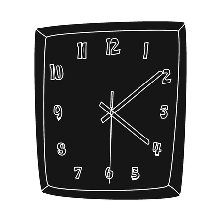 Isolated object of furniture and work sign. Set of furniture and home stock symbol for web.のイラスト素材