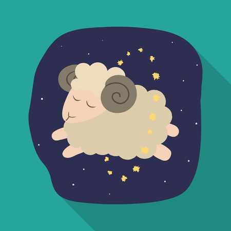 Vector design of dreams and night sign. Collection of dreams and bedroom stock symbol for web.の写真素材
