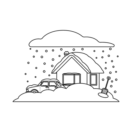 Isolated object of natural and disaster icon. Collection of natural and risk stock vector illustration.のイラスト素材