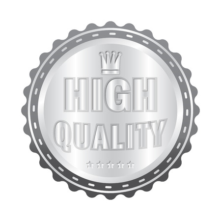 Isolated object of emblem and badge symbol. Set of emblem and sticker stock symbol for web.のイラスト素材