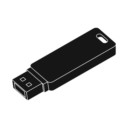 Isolated object of laptop and device sign. Collection of laptop and server vector icon for stock.のイラスト素材