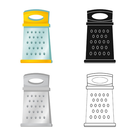 Isolated object of kitchen and cook symbol. Set of kitchen and appliance vector icon for stock.のイラスト素材