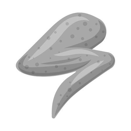 Vector design of meat and ham icon. Set of meat and cooking stock symbol for web.のイラスト素材