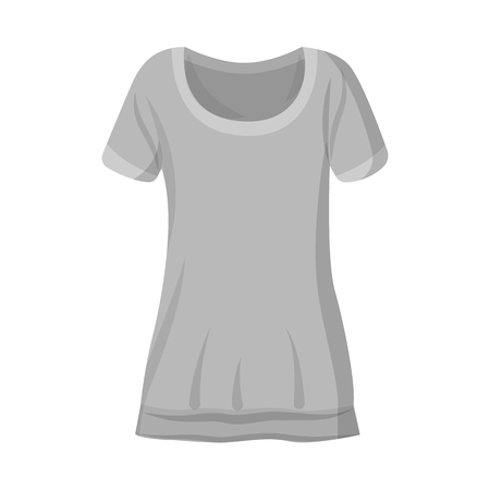 Isolated object of woman and clothing logo. Collection of woman and wear vector icon for stock.のイラスト素材