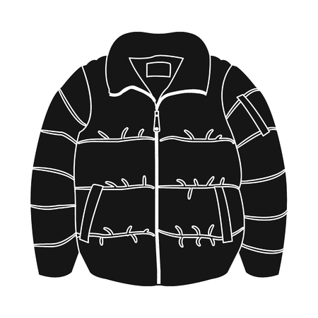 Isolated object of man and clothing sign. Collection of man and wear stock symbol for web.のイラスト素材