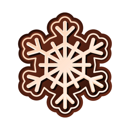 Vector design of biscuit and bake sign. Collection of biscuit and chocolate vector icon for stock.のイラスト素材