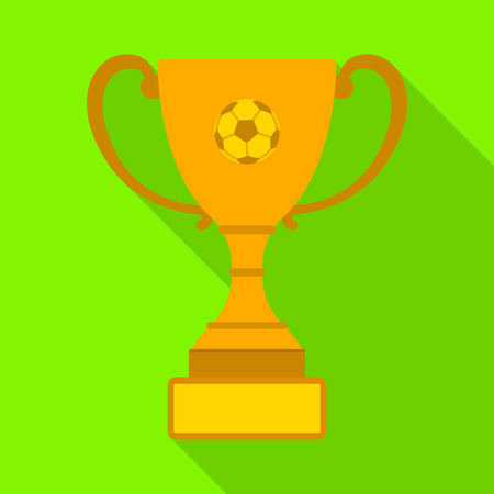 Isolated object of soccer and gear symbol. Set of soccer and tournament stock symbol for web.のイラスト素材