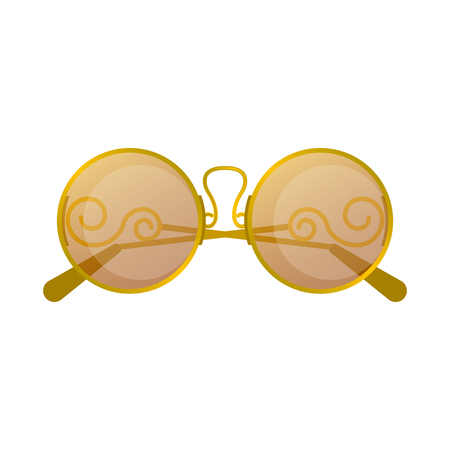 Isolated object of glasses and sunglasses symbol. Collection of glasses and accessory stock symbol for web.のイラスト素材