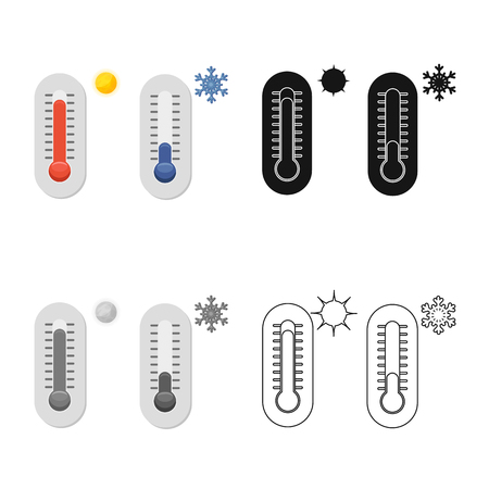 Isolated object of weather and climate icon. Set of weather and cloud vector icon for stock.のイラスト素材