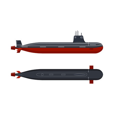 Vector illustration of boat and navy icon. Set of boat and deep   stock vector illustration.のイラスト素材