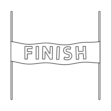 Vector design of exercise and sprinter. Set of exercise and marathon stock vector illustration.のイラスト素材