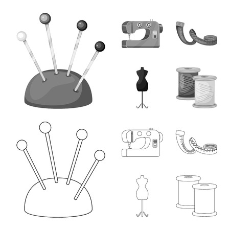 Vector design of craft and handcraft symbol. Set of craft and industry vector icon for stock.のイラスト素材