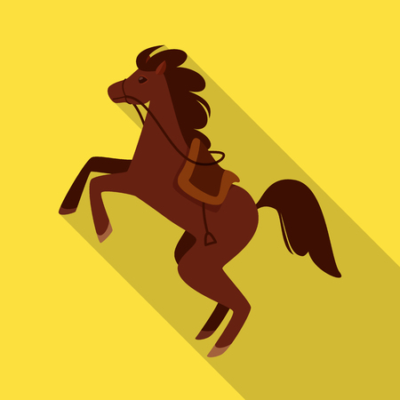 Vector design of horse and animal icon. Collection of horse and running stock symbol for web.のイラスト素材