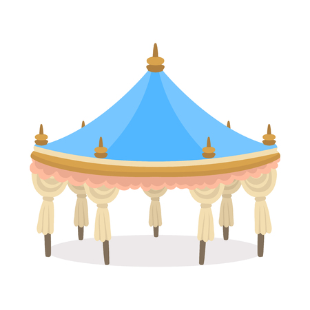 Isolated object of tent and simple icon. Set of tent and event vector icon for stock.のイラスト素材