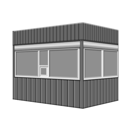 Vector design of store and shop logo. Collection of store and red vector icon for stock.のイラスト素材