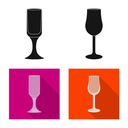 Vector design of form and celebration symbol. Collection of form and volume stock vector illustration.のイラスト素材