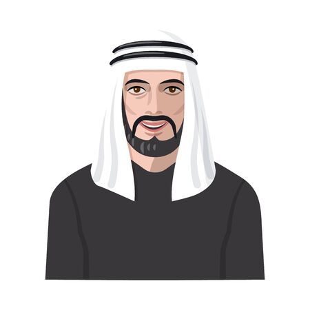 Vector illustration of avatar and face . Collection of avatar and profile vector icon for stock.のイラスト素材
