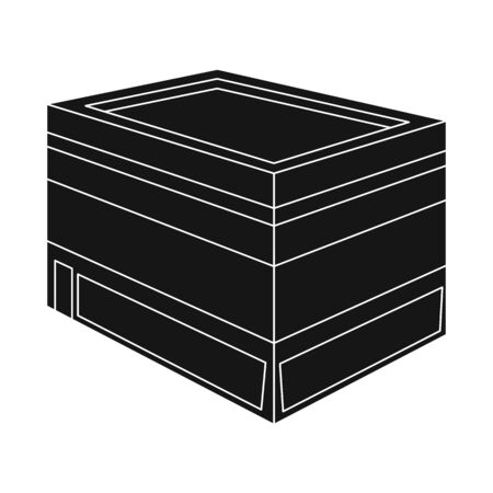 Vector design of boutique and shop logo. Collection of boutique and window stock vector illustration.のイラスト素材