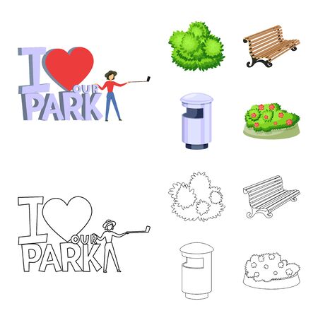 bitmap design of urban and street sign. Collection of urban and relaxation stock symbol for web.の写真素材