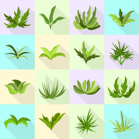 Vector illustration of landscaping and summer sign. Collection of landscaping and environment stock vector illustration.のイラスト素材
