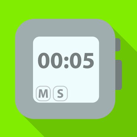 Vector illustration of stopwatch and clock symbol. Graphic of stopwatch and tool vector icon for stock.のイラスト素材