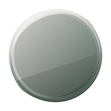 Fastener head vector icon.Cartoon vector icon isolated on white background fastener head.のイラスト素材