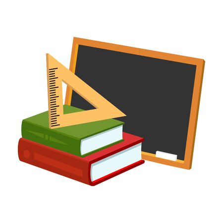 Stack of books vector icon.Cartoon vector icon isolated on white background stack of books .のイラスト素材