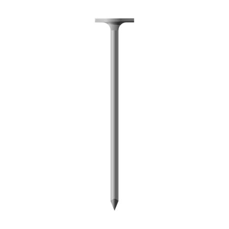 Metal nails vector icon.Cartoon vector icon isolated on white background metal nails.のイラスト素材