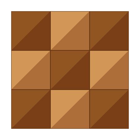 Floor vector icon.Cartoon vector icon isolated on white background floor.のイラスト素材