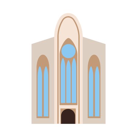 Vector design of building and vietnam icon. Collection of building and palace vector icon for stock.のイラスト素材