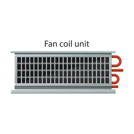 Fan vector icon.Cartoon vector icon isolated on white background fan.のイラスト素材