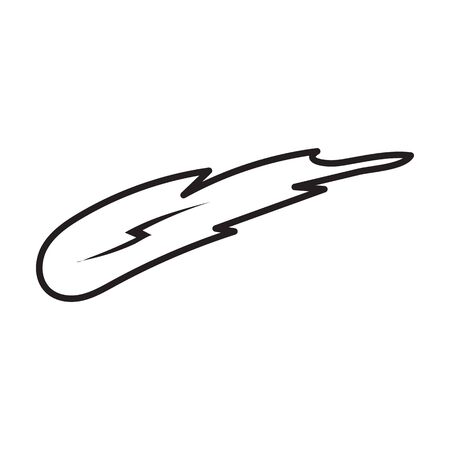 Christmas firework vector icon.Line vector icon isolated on white background christmas firework.のイラスト素材