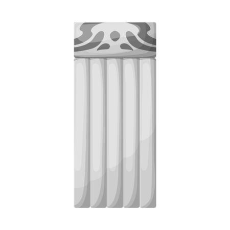 Isolated object of mattress and mat symbol. Web element of mattress and equipment vector icon for stock.のイラスト素材