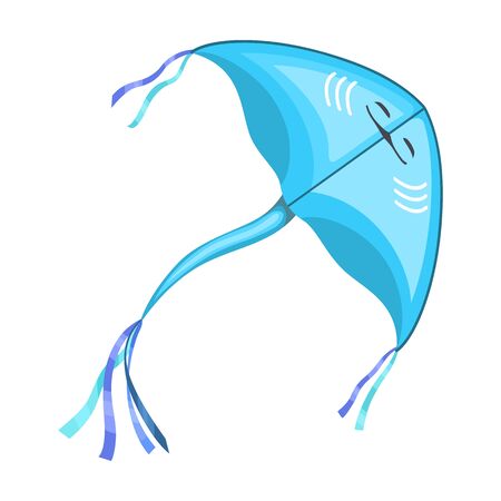 Kite fish vector icon.Cartoon vector icon isolated on white background fish kite .のイラスト素材