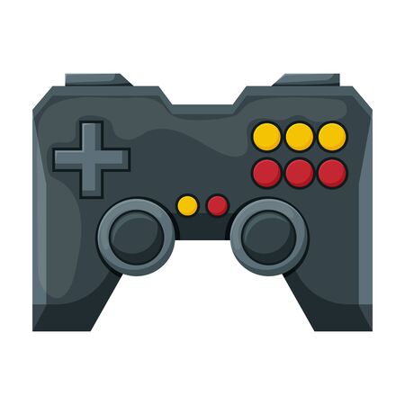 Game of joystick vector icon.Cartoon vector icon isolated on white background game of joystick.のイラスト素材