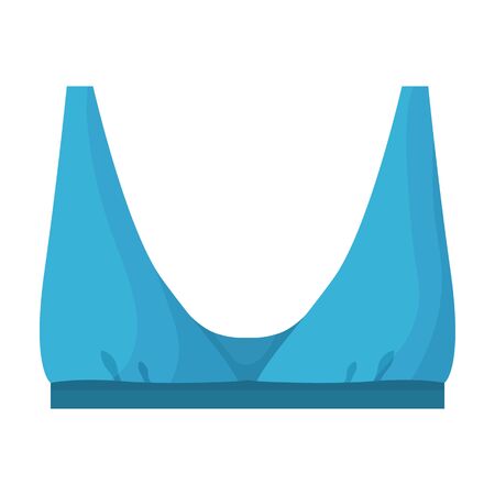 Bra vector icon.Cartoon vector  isolated on white background bra.のイラスト素材