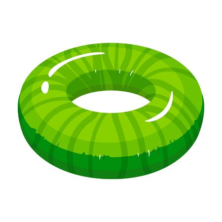 Water mattress vector icon.Cartoon vector  isolated on white background water mattress.のイラスト素材