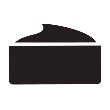 Honey vector icon.Black vector icon isolated on white background honey.のイラスト素材