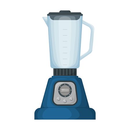 Blender vector icon.Cartoon vector logo isolated on white background blender.のイラスト素材