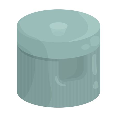 Cap bottle vector icon.Cartoon vector icon isolated on white background cap bottle.のイラスト素材