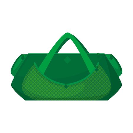 Handbag vector icon.Cartoon vector icon isolated on white background handbag.のイラスト素材
