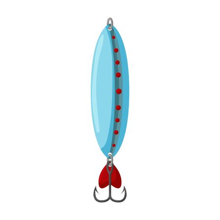 Tackle bait vector icon.Cartoon vector icon isolated on white background tackle bait.のイラスト素材