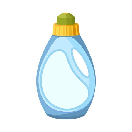 Vector illustration of bottle and plastic logo. Web element of bottle and beverage stock vector illustration.のイラスト素材