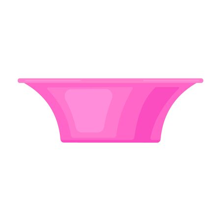 Bowl vector icon.Cartoon vector icon isolated on white background bowl.のイラスト素材