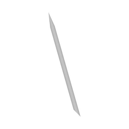 Vector illustration of pedicure tool icon. Graphic of tool and pusher stock vector illustration.のイラスト素材