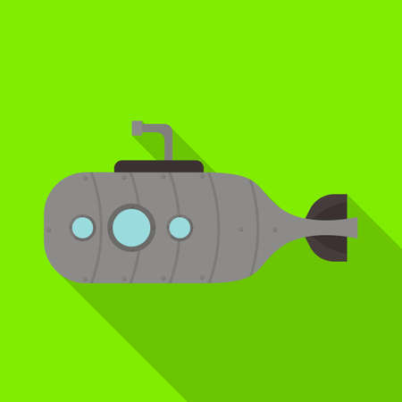 Vector illustration of airship and old icon. Graphic of airship and antique stock symbol for web.のイラスト素材