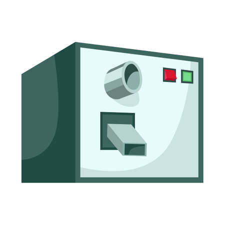 Vector illustration of juicer and machine symbol. Set of juicer and technology vector icon for stock.のイラスト素材