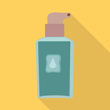 Vector illustration of bottle and container symbol. Graphic of bottle and aerosol stock vector illustration.のイラスト素材